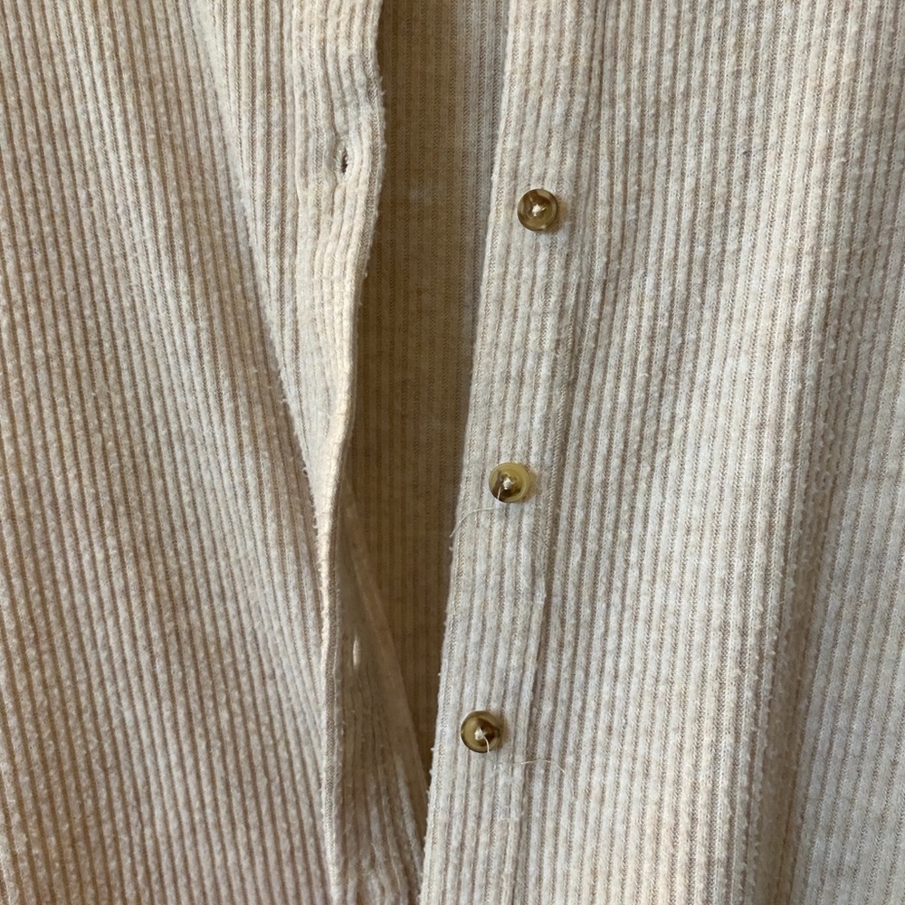 Universal Thread Beige Ribbed Sweater - Picture 3 of 3